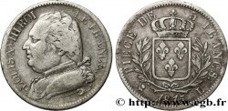 5 francs Louis XVIII, buste habillé 1815 Bayonne F.308/23