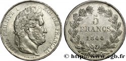 5 francs IIIe type Domard 1844 Strasbourg F.325/3