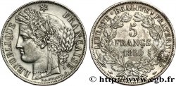 5 francs Cérès, IIe République 1850 Paris F.327/4