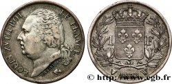 1 franc Louis XVIII 1823 Lille F.206/54