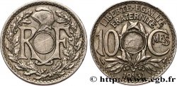 10 centimes Lindauer, Fautée non perforée 1931  F.138/18 var.