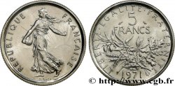 5 francs Semeuse, nickel 1971 Paris F.341/3