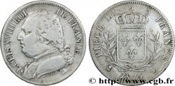 5 francs Louis XVIII, buste habillé 1815 Bayonne F.308/24