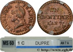 Un centime Dupré, grand 7 1799 Paris F.100/16