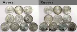 Lot de 10 pièces de 100 francs commémoratives - - F.-/