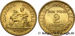 2 francs Chambres de Commerce 1921  F.267/3