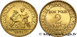 2 francs Chambres de Commerce 1921  F.267/3