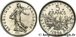 5 francs Semeuse, nickel, Brillant Universel 1994 Pessac F.341/30