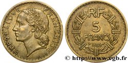 5 francs Lavrillier, bronze-aluminium 1945  F.337/5