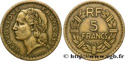 5 francs Lavrillier, bronze-aluminium 1945  F.337/5