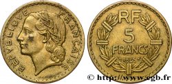 5 francs Lavrillier, bronze-aluminium 1945 Castelsarrasin F.337/6