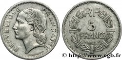 5 francs Lavrillier, aluminium 1945 Beaumont-Le-Roger F.339/4