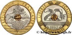 20 francs Mont Saint-Michel 1992 Pessac F.403/4