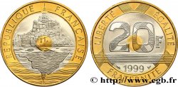 20 francs Mont Saint-Michel, BE (Belle Épreuve) 1999 Pessac F.403/15 var.