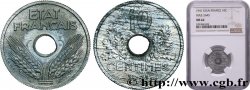 Essai de 10 centimes État français, grand module 1941 Paris F.141/1 SUP62 NGC
