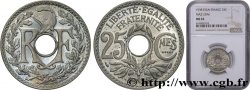 Essai de 25 centimes Lindauer, maillechort 1938 Paris F.172/1 FDC65 NGC