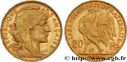 20 francs or Coq, Dieu protège la France 1901 Paris F.534/6 SUP 