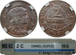 2 centimes Daniel-Dupuis 1916 Paris F.110/18