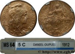 5 centimes Daniel-Dupuis 1912  F.119/24