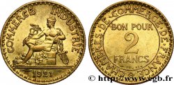 2 francs Chambres de Commerce 1921  F.267/3