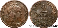 2 centimes Daniel-Dupuis 1908 Paris F.110/11