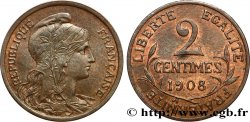 2 centimes Daniel-Dupuis 1908 Paris F.110/11