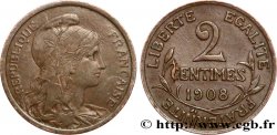 2 centimes Daniel-Dupuis 1908 Paris F.110/11