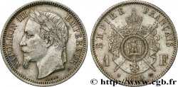 1 franc Napoléon III, tête laurée 1870 Strasbourg F.215/16