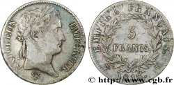 5 francs Napoléon Empereur, Empire français 1813 Lille F.307/75