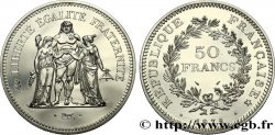 Piéfort Argent de 50 francs Hercule 1979 Pessac GEM.223 P1