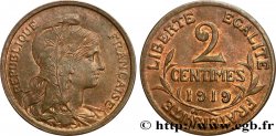 2 centimes Daniel-Dupuis 1919 Paris F.110/19