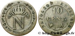 10 cent. à l&nbsp;N couronnée 1808 Paris F.130/2