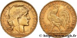 20 francs or Coq, Dieu protège la France 1905 Paris F.534/10