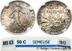 50 centimes Semeuse 1912 Paris F.190/19