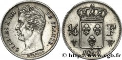 1/4 franc Charles X 1829 Lille F.164/38