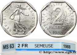 2 francs Semeuse, nickel 1988 Pessac F.272/12