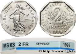 2 francs Semeuse, nickel 1998 Pessac F.272/26