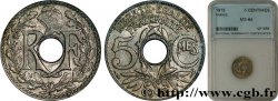 5 centimes Lindauer, grand module 1918 Paris F.121/2