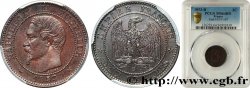Deux centimes Napoléon III, tête nue 1853 Rouen F.107/2