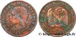 Deux centimes III tête nue 1857 Bordeaux F.107/49