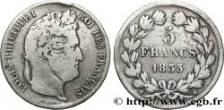 5 francs IIe type Domard 1835 Toulouse F.324/49