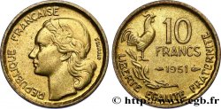 10 francs Guiraud 1951  F.363/4