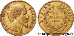 20 francs or Napoléon III, tête nue 1854 Paris F.531/2 VF 
