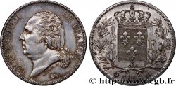 5 francs Louis XVIII, tête nue 1816  Paris F.309/1