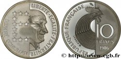 Belle Épreuve argent 10 francs Schuman 1986  F5.1303 2