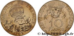 Essai de 10 francs Conquête de l’Espace, tranche B 1983 Pessac F.367/1