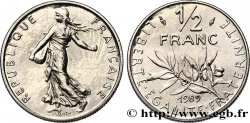 1/2 franc Semeuse, Brillant Universel 1989 Pessac F.198/28
