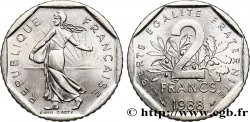 2 francs Semeuse, nickel 1988 Pessac F.272/12