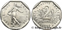 2 francs Semeuse, nickel 1992 Pessac F.272/17