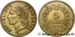 5 francs Lavrillier, bronze-aluminium 1938  F.337/1